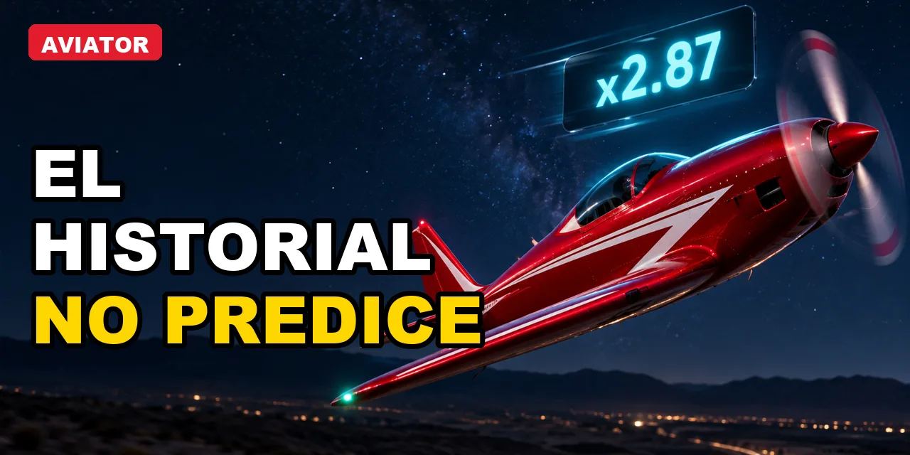 Historial de Aviator: cómo leerlo sin engañarte