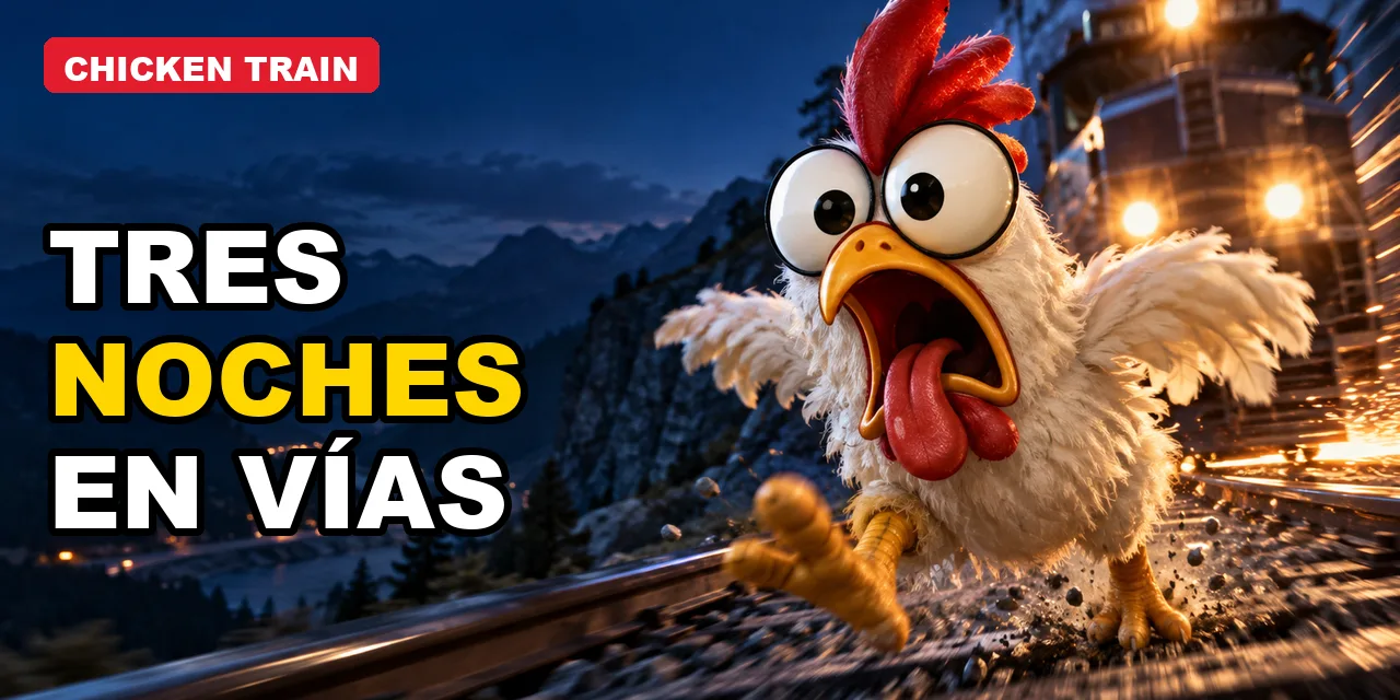 Tres noches seguidas jugando Chicken Train