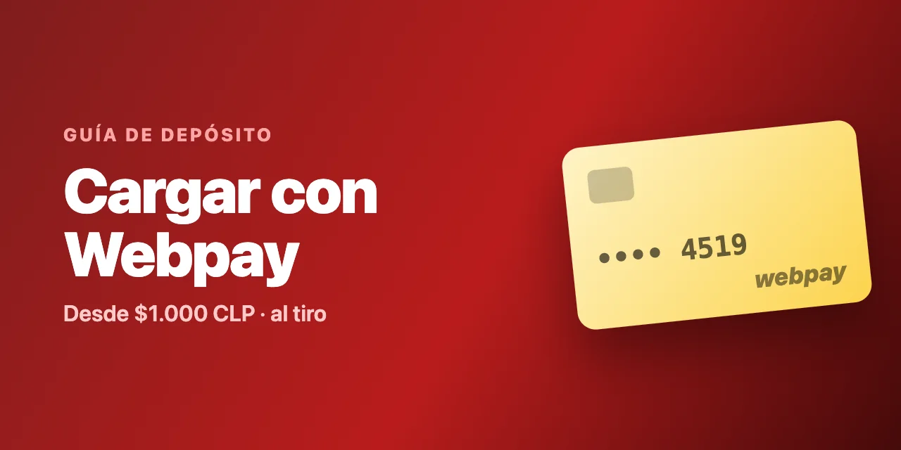 Cómo depositar en 1win con Webpay: paso a paso
