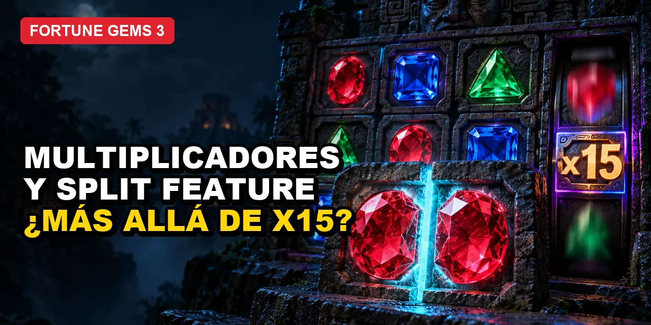 Fortune Gems 3: multiplicadores y Split Feature