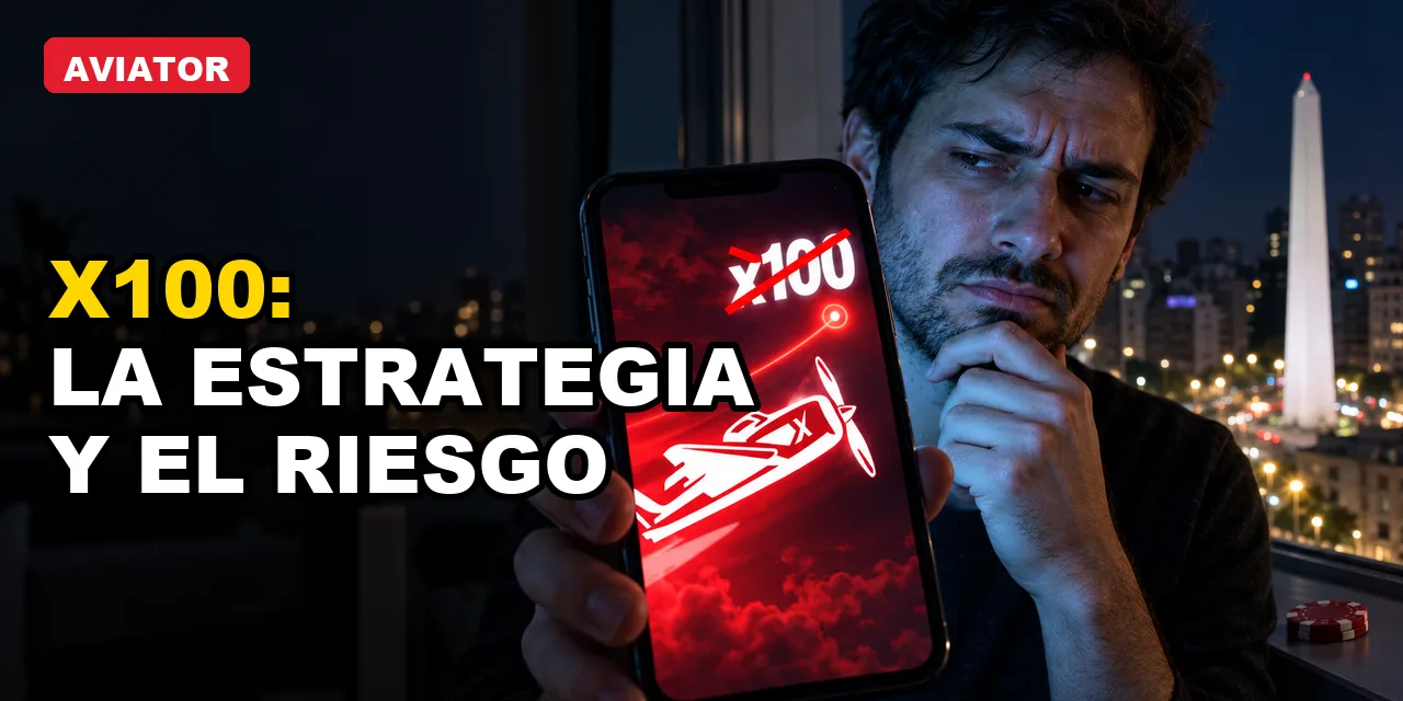 Aviator x100: cómo funciona esa estrategia y su riesgo real