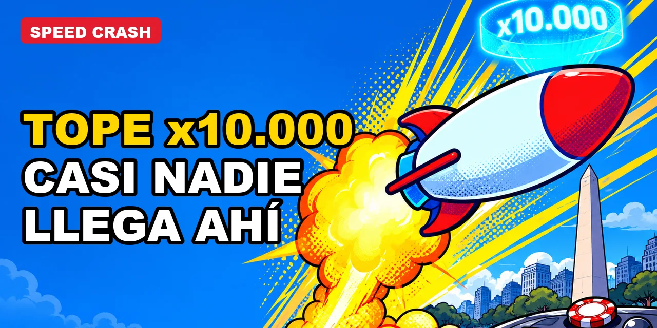 Multiplicador Speed Crash: cómo funciona el objetivo de x1.05 a x10.000