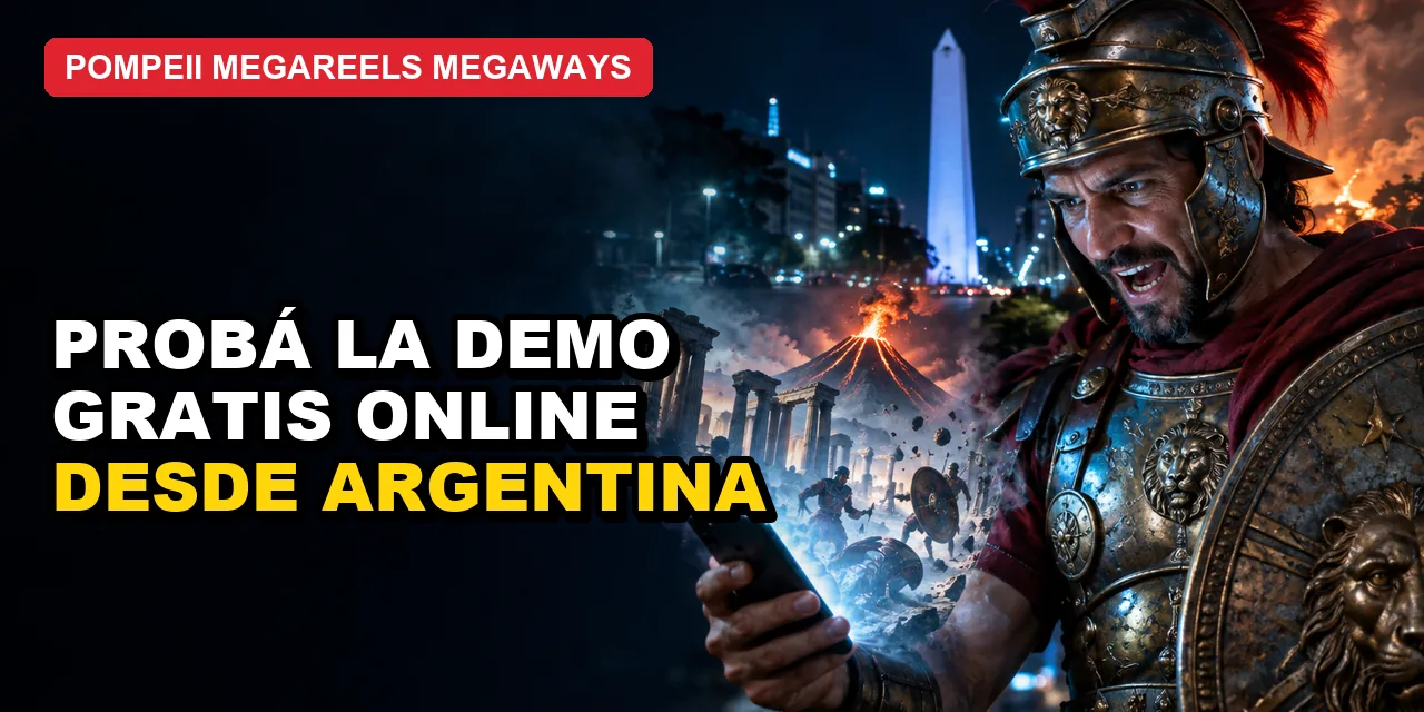 Pompeii Megareels Megaways gratis: jugar la demo online desde Argentina