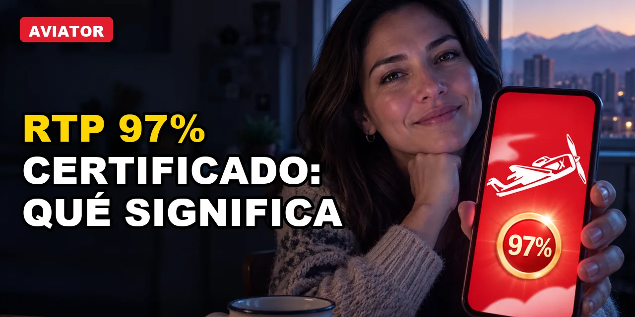 RTP de Aviator: qué significa el 97% certificado