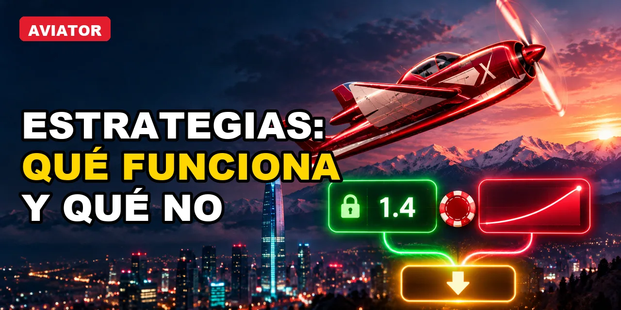 Estrategias para Aviator: qué funciona y qué no