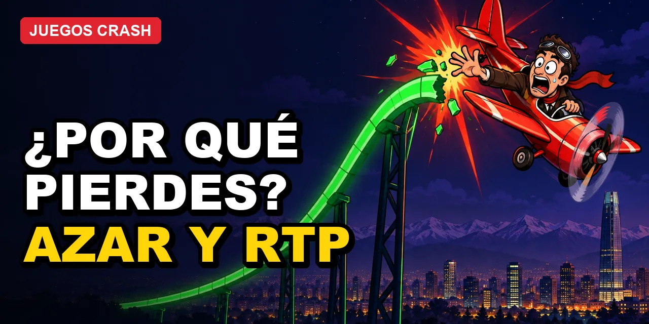 ¿Por qué pierdo en juegos crash? Probabilidad y RTP
