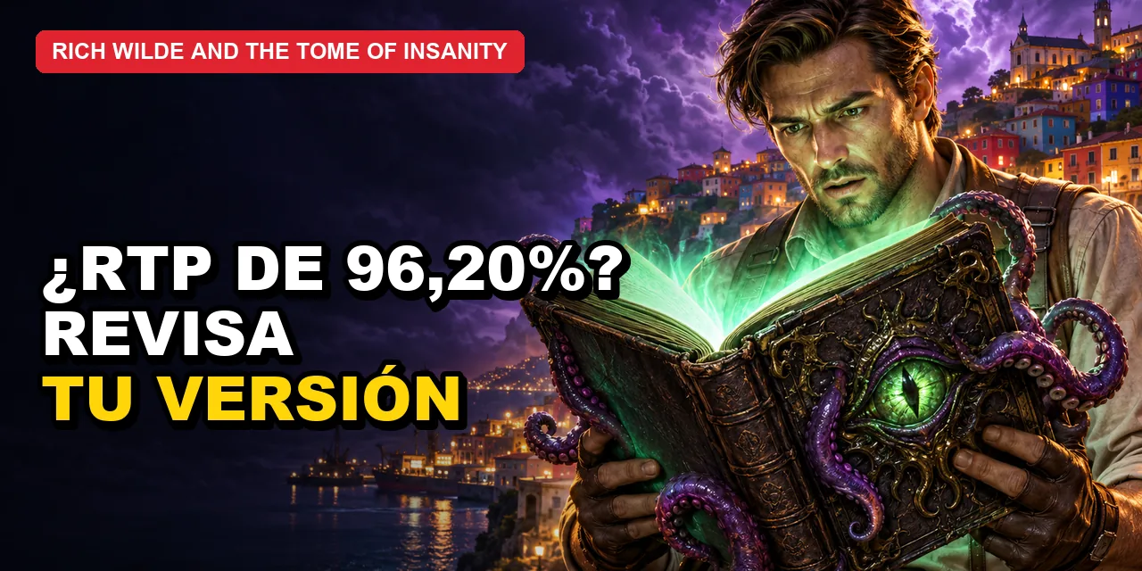 Rich Wilde and the Tome of Insanity RTP en Chile: porcentaje de retorno al jugador
