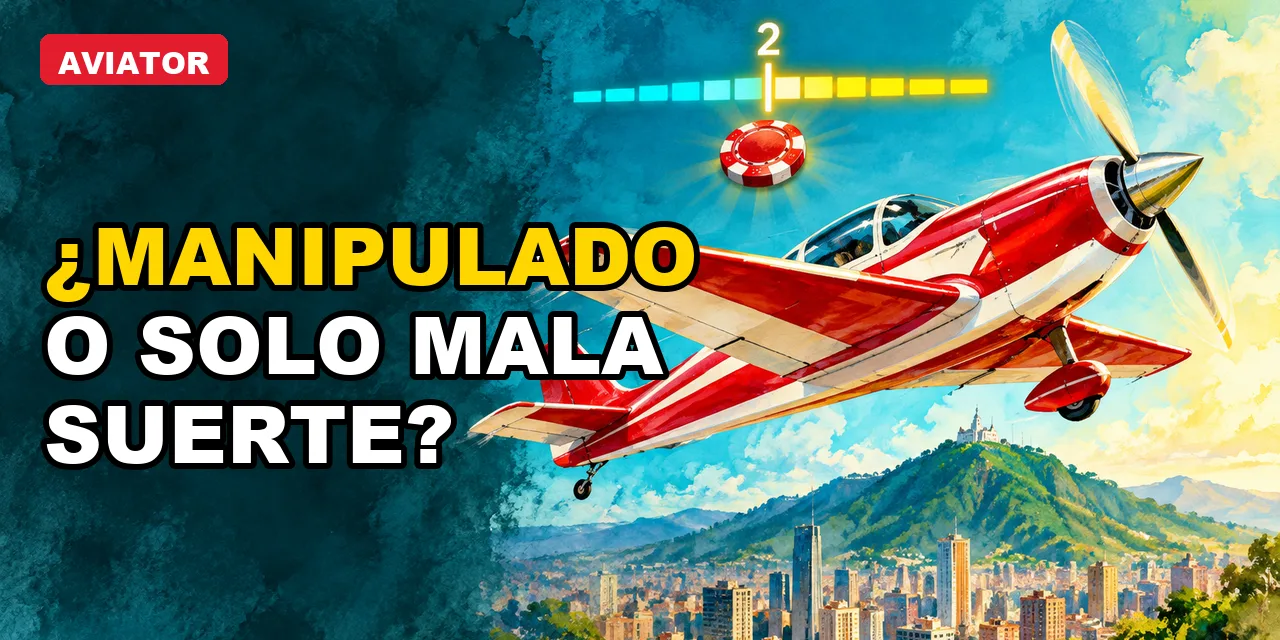 Aviator: ¿manipulado o son solo rachas de mala suerte?