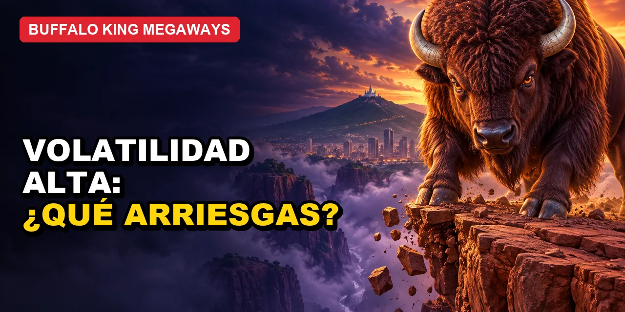 Buffalo King Megaways volatilidad: cuánto riesgo tiene este slot