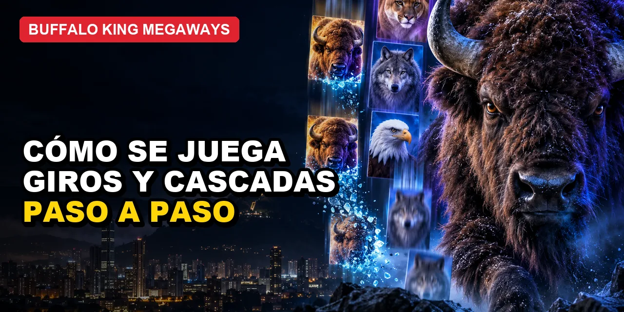 Buffalo King Megaways: cómo funciona y cómo jugar paso a paso