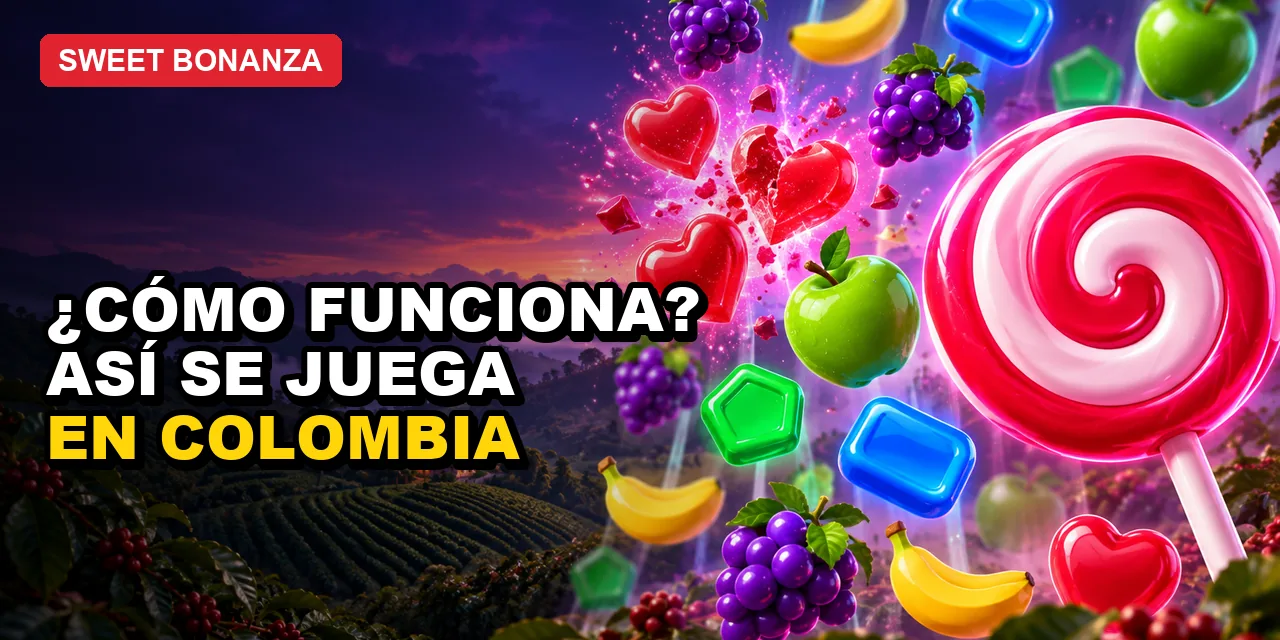 Sweet Bonanza en Colombia: cómo funciona y cómo jugar