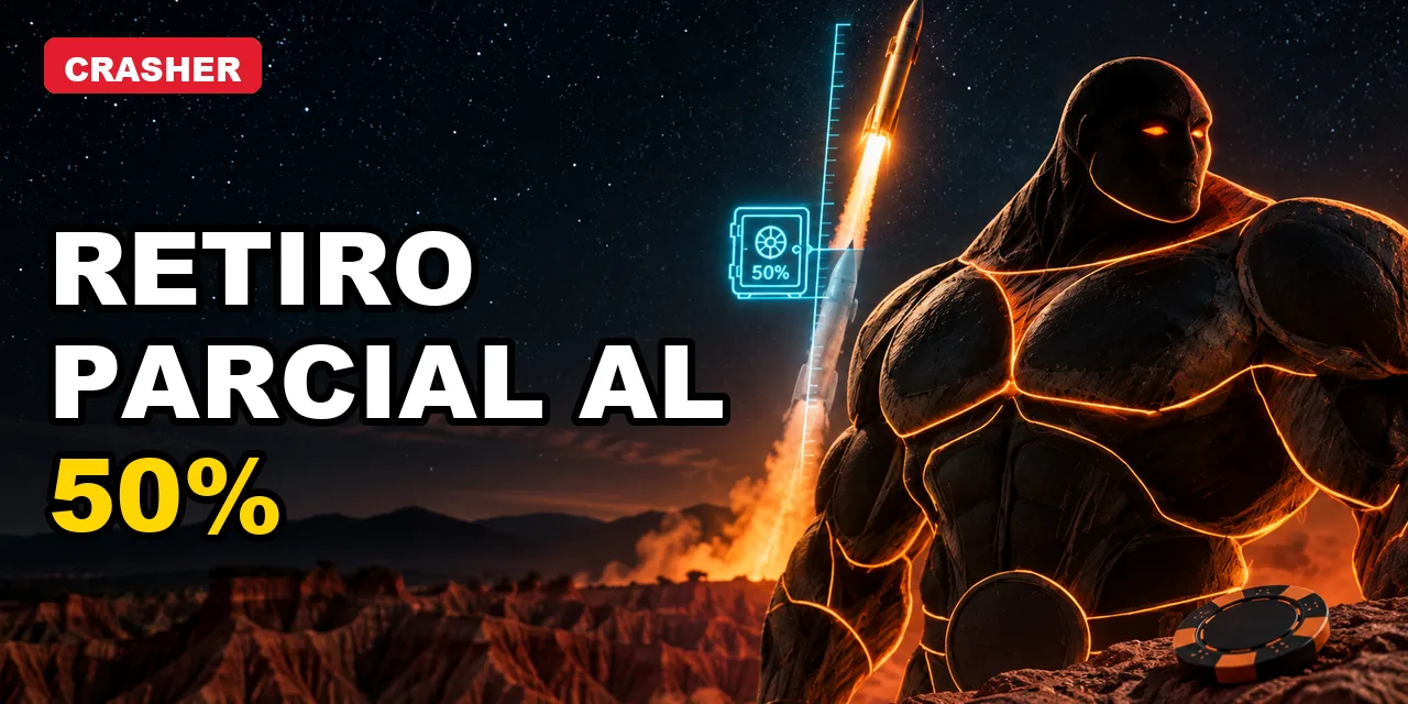 Crasher en Colombia: retiro parcial al 50%