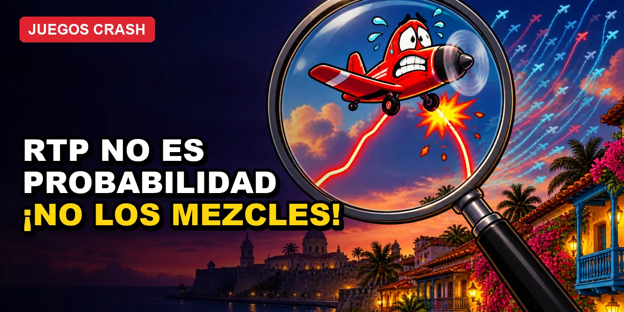 RTP vs probabilidad en juegos crash: cuál es la diferencia