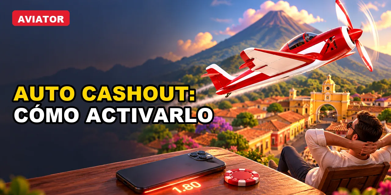 Auto cashout en Aviator: cómo activarlo desde Guatemala