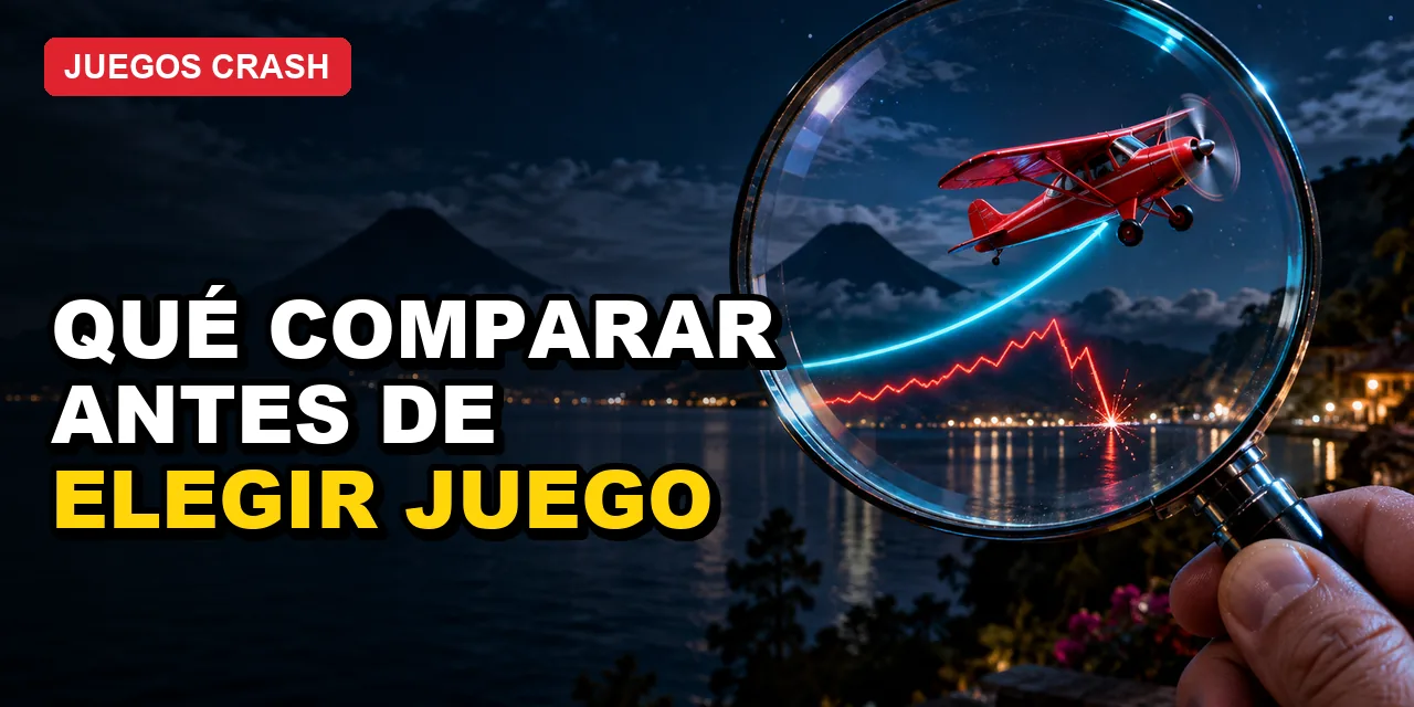 Cómo elegir un juego crash: qué comparar antes de jugar