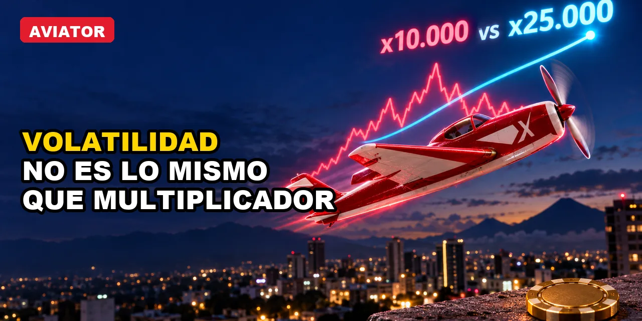 Volatilidad vs multiplicador en juegos crash: cuál es la diferencia