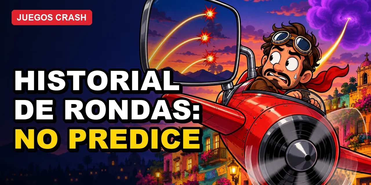 Historial de rondas en juegos crash: qué muestra y cómo leerlo con criterio