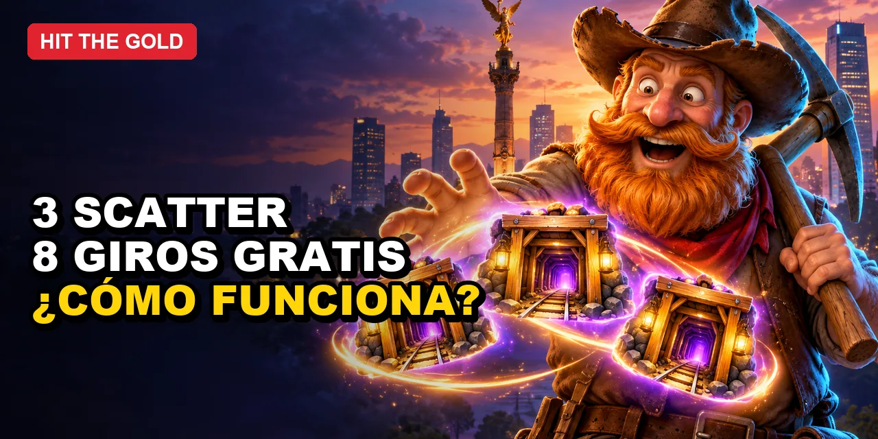Hit the Gold Free Spins en México: cómo funcionan los giros gratis