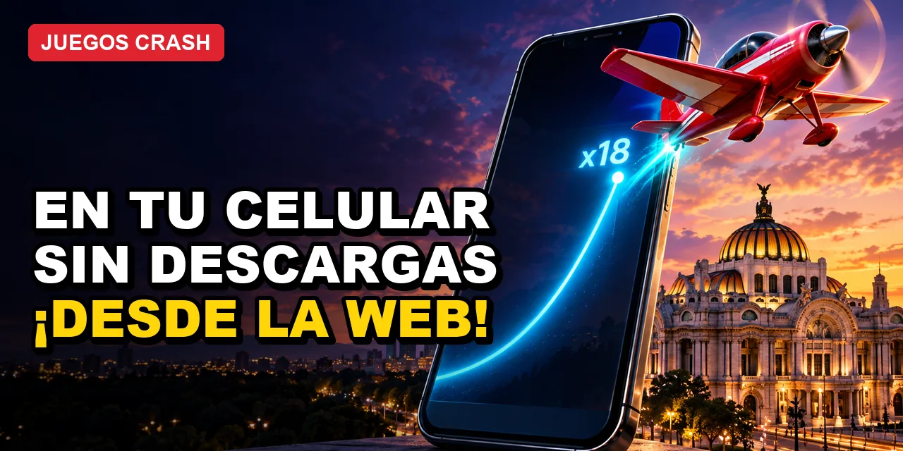 Juegos crash desde el celular: cómo jugar desde el navegador