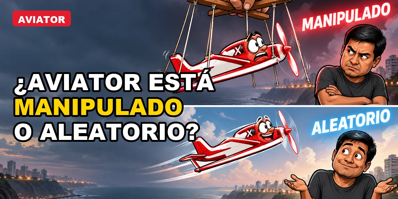 Aviator en Perú: ¿está manipulado o es aleatorio?