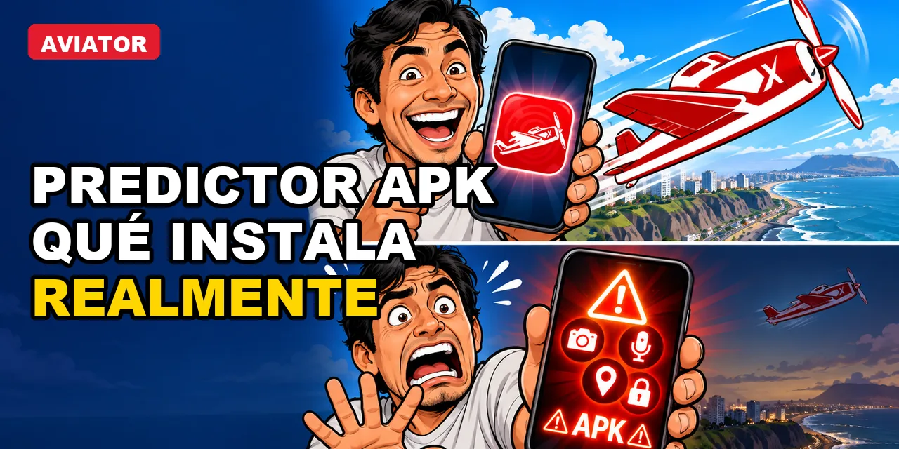 Aviator predictor apk en Perú: qué instala realmente