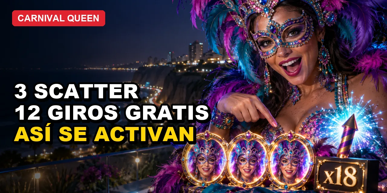 Carnival Queen Free Spins: cómo se activan y cómo funcionan