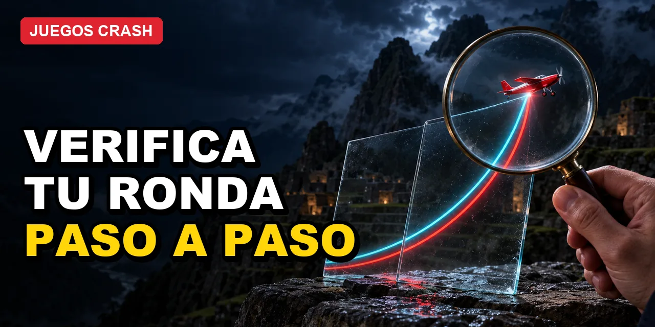 Cómo verificar una ronda Provably Fair en juegos crash