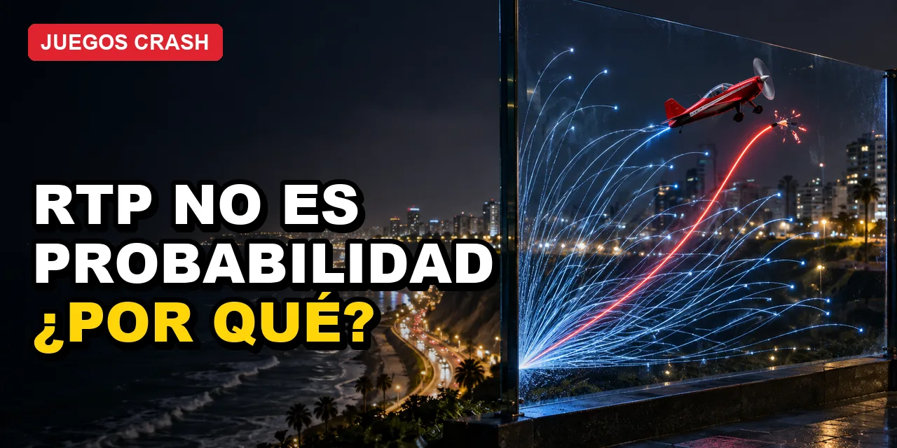 RTP vs probabilidad en juegos crash: en qué se diferencian