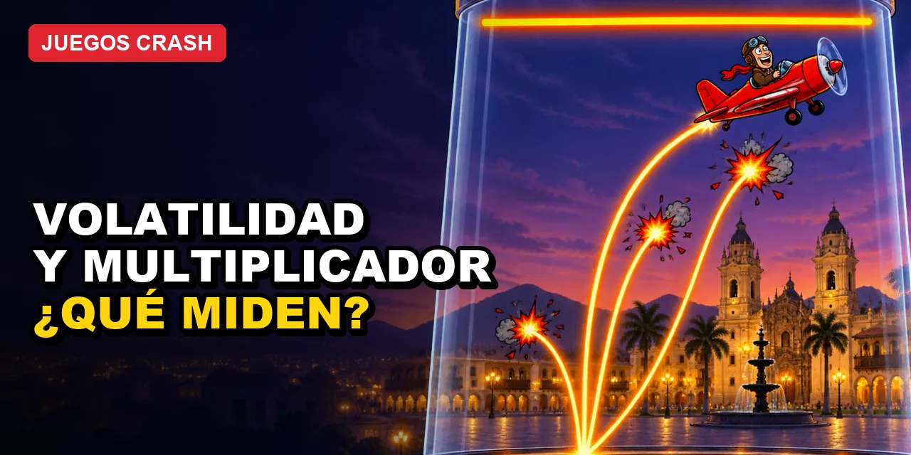 Volatilidad vs multiplicador en juegos crash: qué mide cada uno