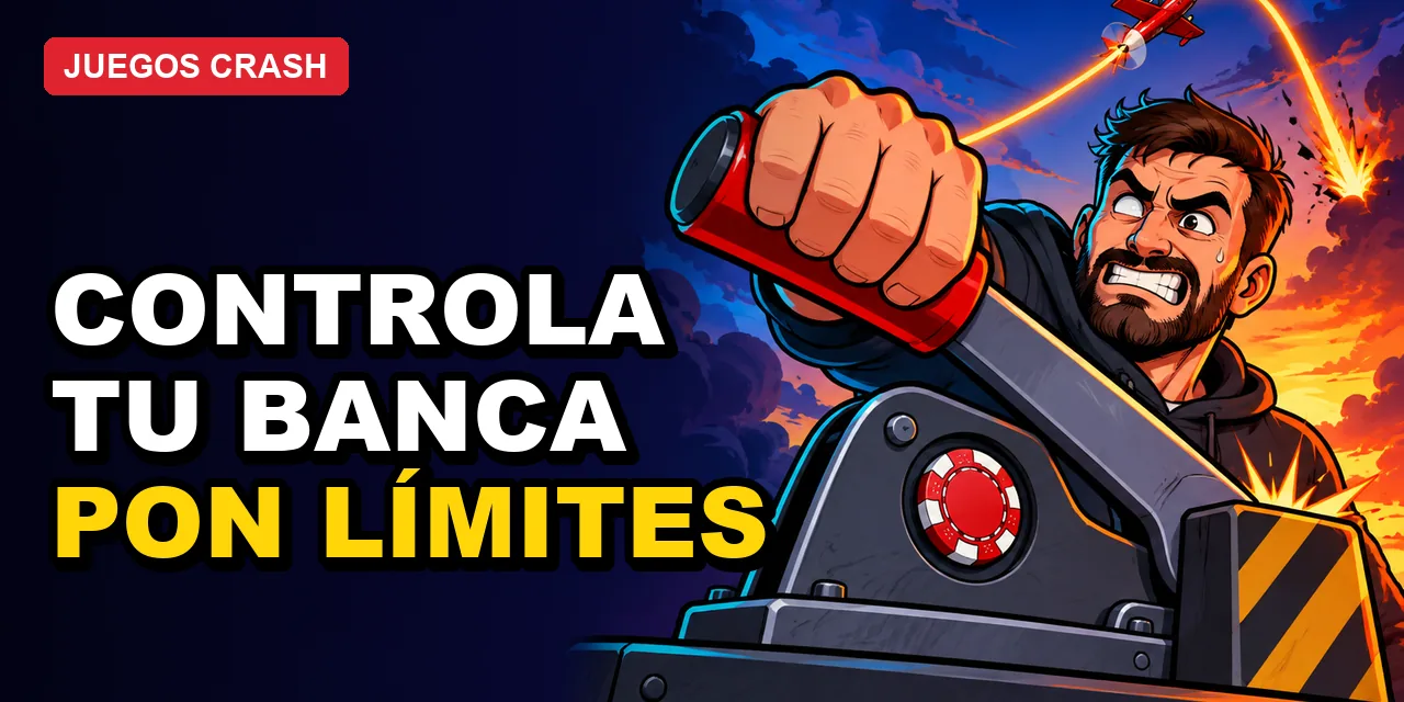 Gestión de banca en juegos crash: límites y control del gasto