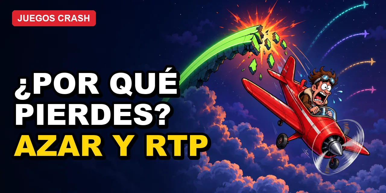 ¿Por qué se pierde en los juegos crash? Probabilidad y RTP