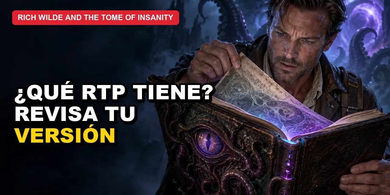 Rich Wilde and the Tome of Insanity RTP: retorno al jugador