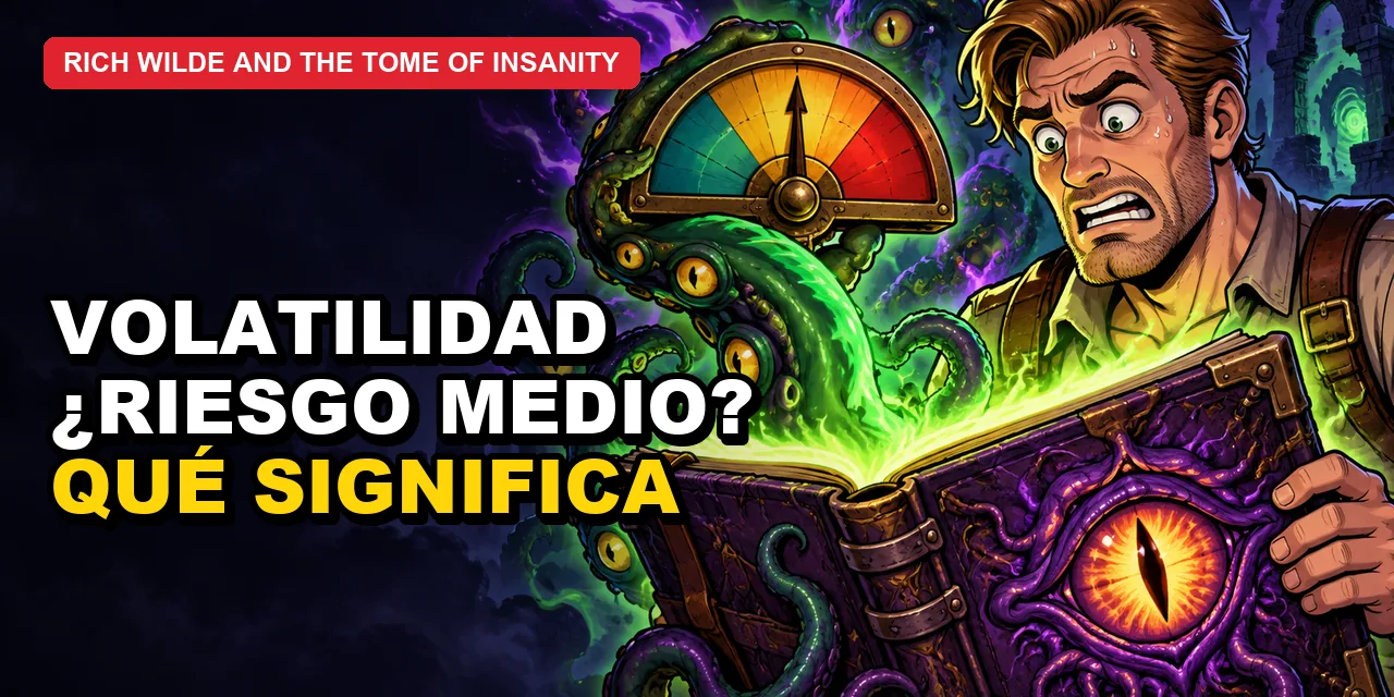 Rich Wilde and the Tome of Insanity volatilidad: nivel de riesgo