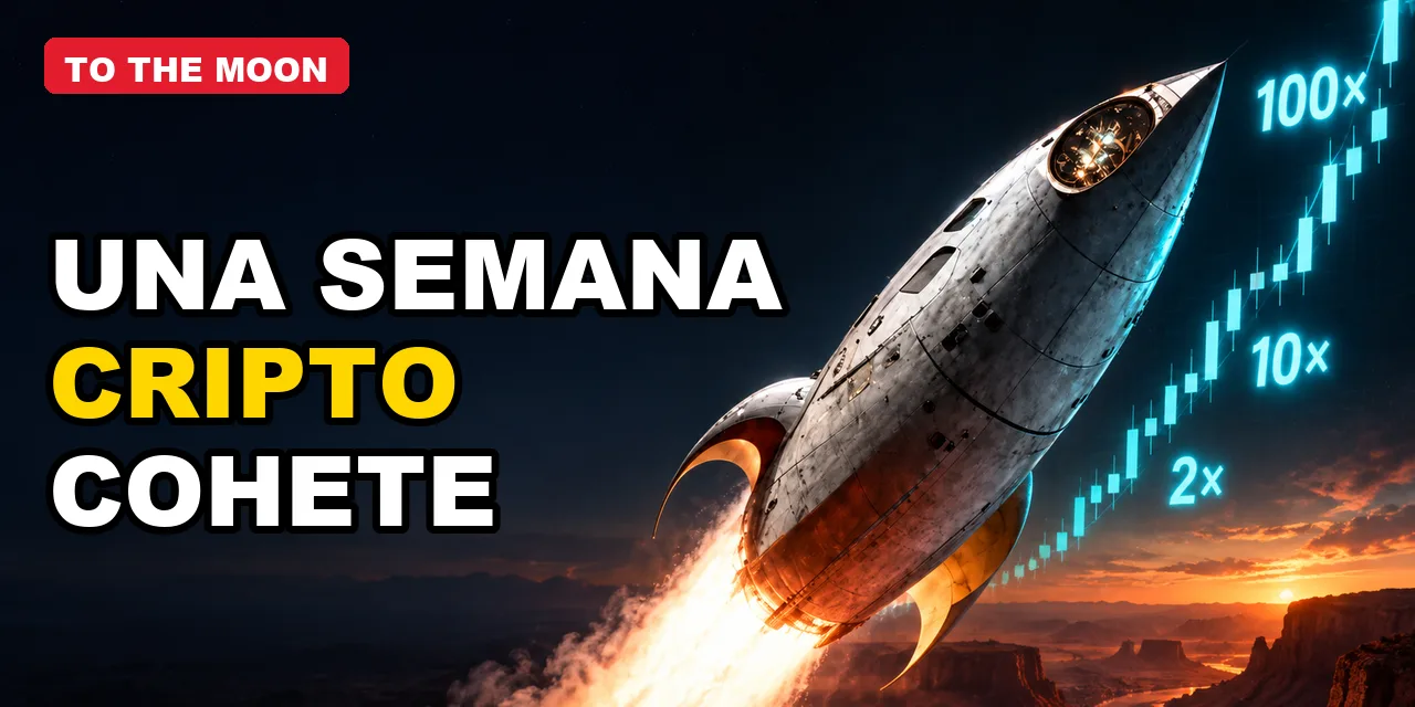 To The Moon: una semana con el cohete de estética cripto