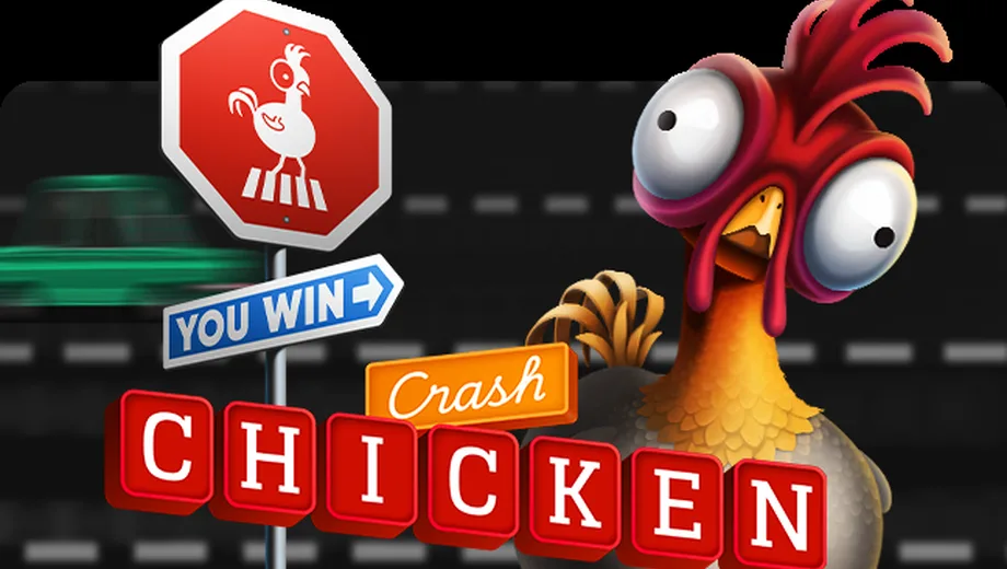 Banner de Chicken Crash, juego crash de Galaxsys disponible en 1win