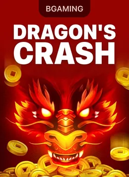 Portada de Dragon's Crash, juego crash de BGaming disponible en 1win