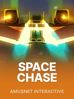 Portada de Space Chase, juego crash de Amusnet disponible en 1win