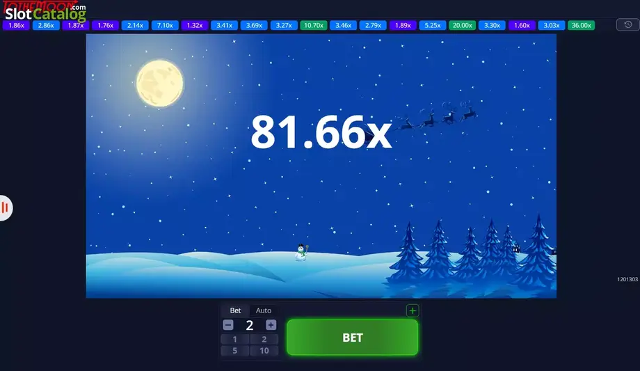 Captura de juego de To The Moon, juego crash de AGT Software disponible en 1win