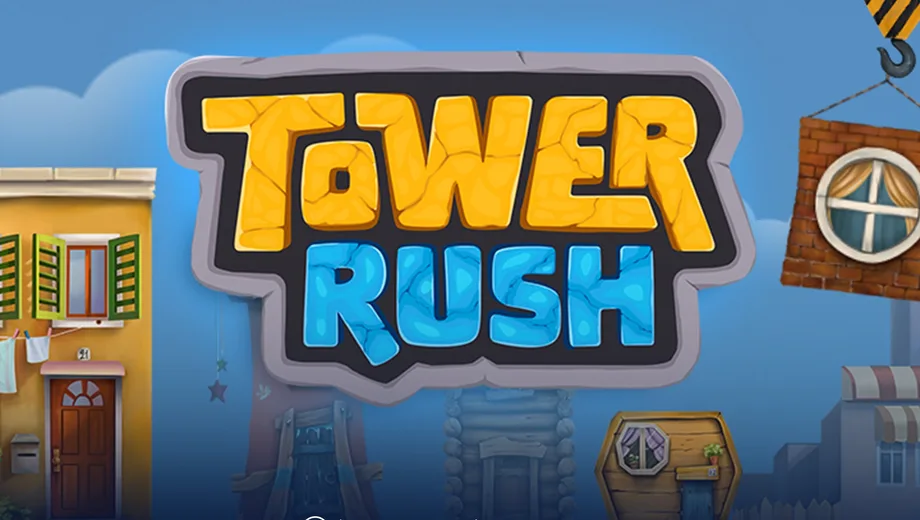 Banner de Tower Rush, juego tower de Galaxsys disponible en 1win
