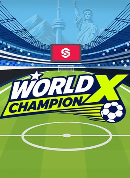 Portada de World Champion X, juego crash disponible en 1win