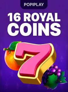 16 Royal Coins, tragamonedas de PopiPlay en 1win Chile