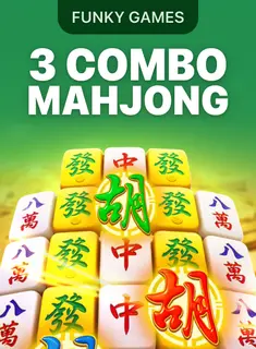 Capa de 3 Combo Mahjong, slot da Funky Games disponível na 1win