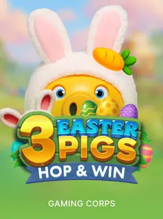 3 Easter Pigs - Hop and Win, tragamonedas de Gaming Corps en 1win Chile