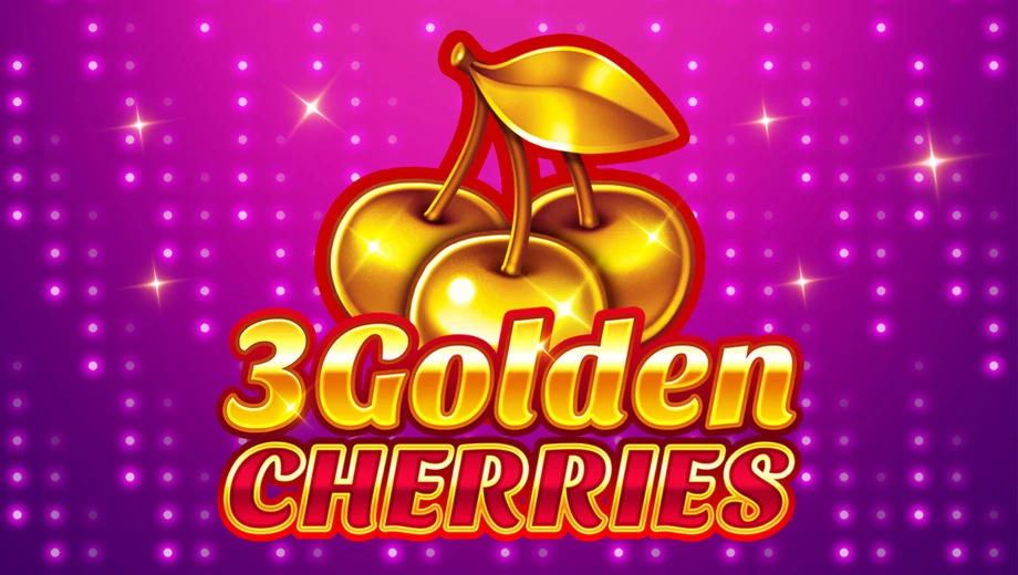 Banner de 3 Golden Cherries, tragamonedas de Apparat disponible en 1win