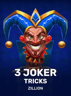 Capa de 3 Joker Tricks, slot da Zillion disponível na 1win