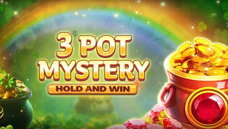 Banner de 3 Pot Mystery Hold and Win, tragamonedas de Kalamba disponible en 1win
