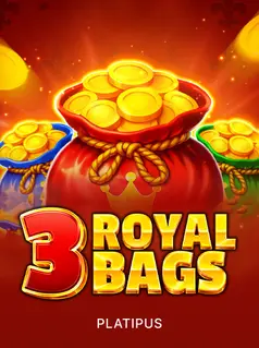 3 Royal Bags, slot da Platipus na 1win