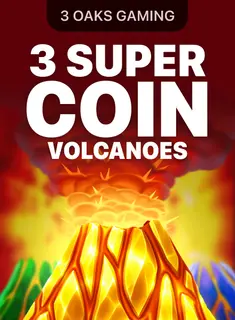 3 Super Coin Volcanoes, slot da 3 Oaks Gaming na 1win