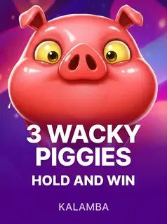 3 Wacky Piggies Hold and Win, tragamonedas de Kalamba en 1win Chile