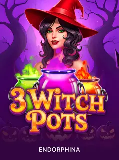 3 Witch Pots, tragamonedas de Endorphina en 1win Chile